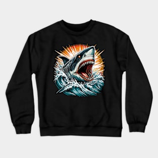 Majestic Megalodon Crewneck Sweatshirt